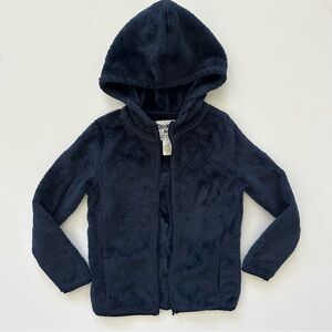 OshKosh B'gosh Dark Blue Fleece Hoodie Size 7
